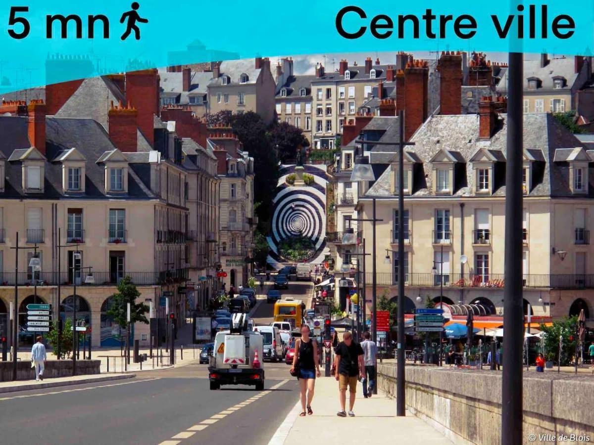 Appart Sweet Hyper Centre 5Min Chateau Et Gars Blois Luaran gambar